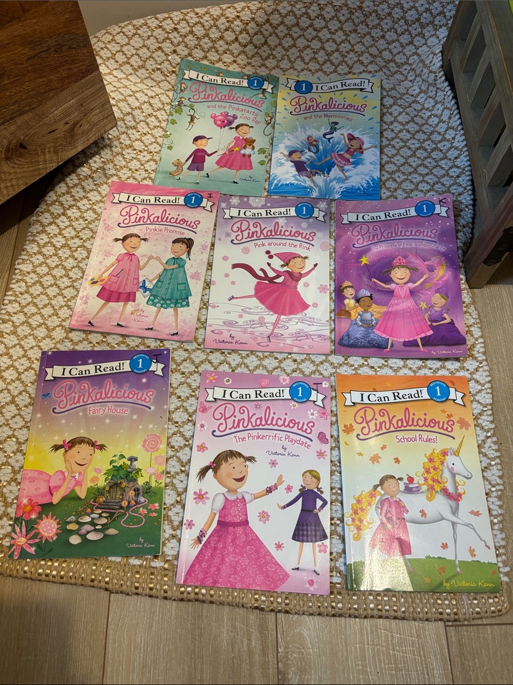 Pinkalicious Kids I Can Read Book Set